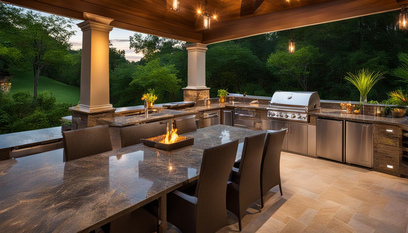 outdoor kitchen benefits