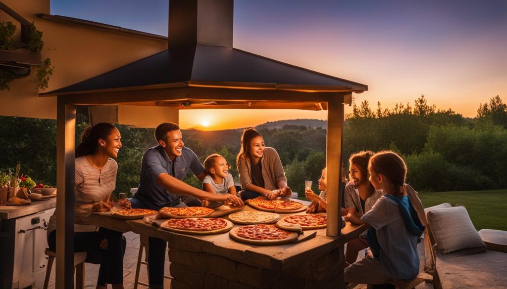outdoor pizza oven benefits