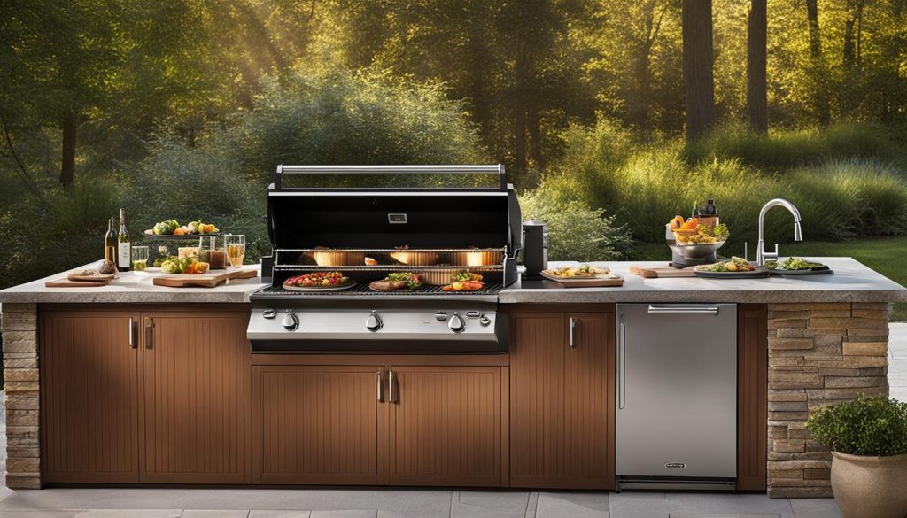 Essential outdoor kitchen appliances