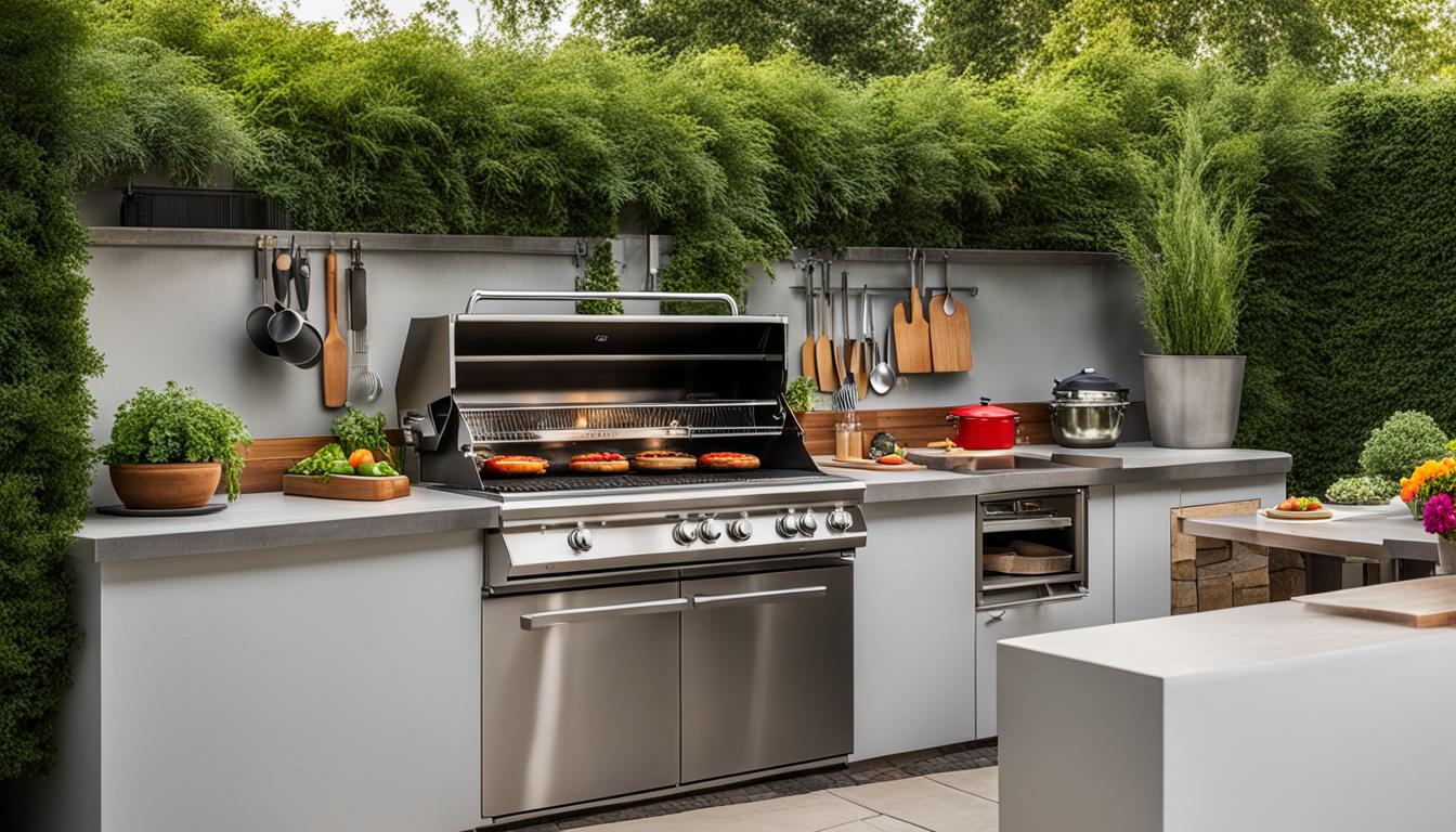 Outdoor kitchen maintenance