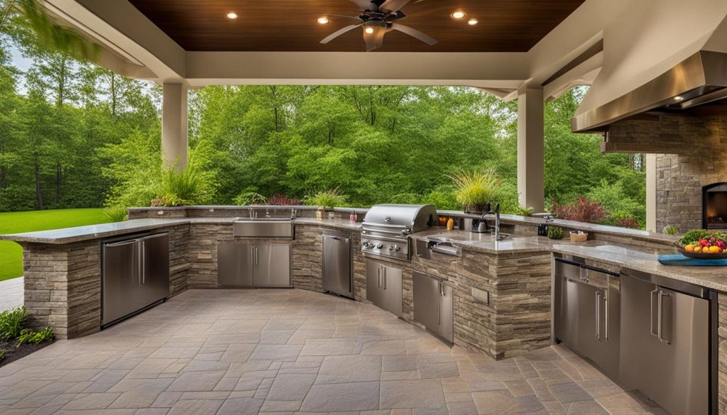 Outdoor kitchen planning