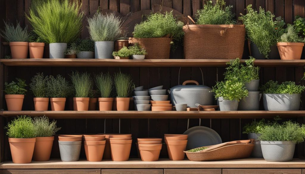 Outdoor shelving