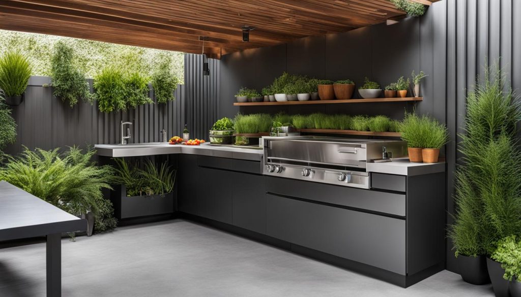 Stylish Small Outdoor Kitchen Ideas