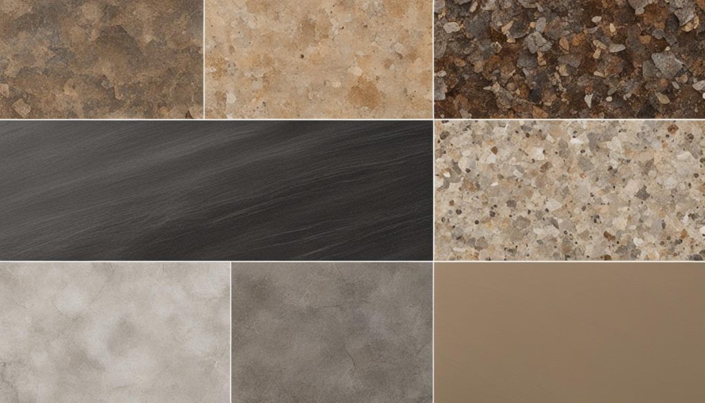 Types of outdoor kitchen countertop materials