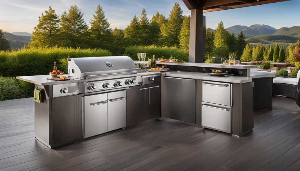 outdoor kitchen appliances for Canadian BBQs