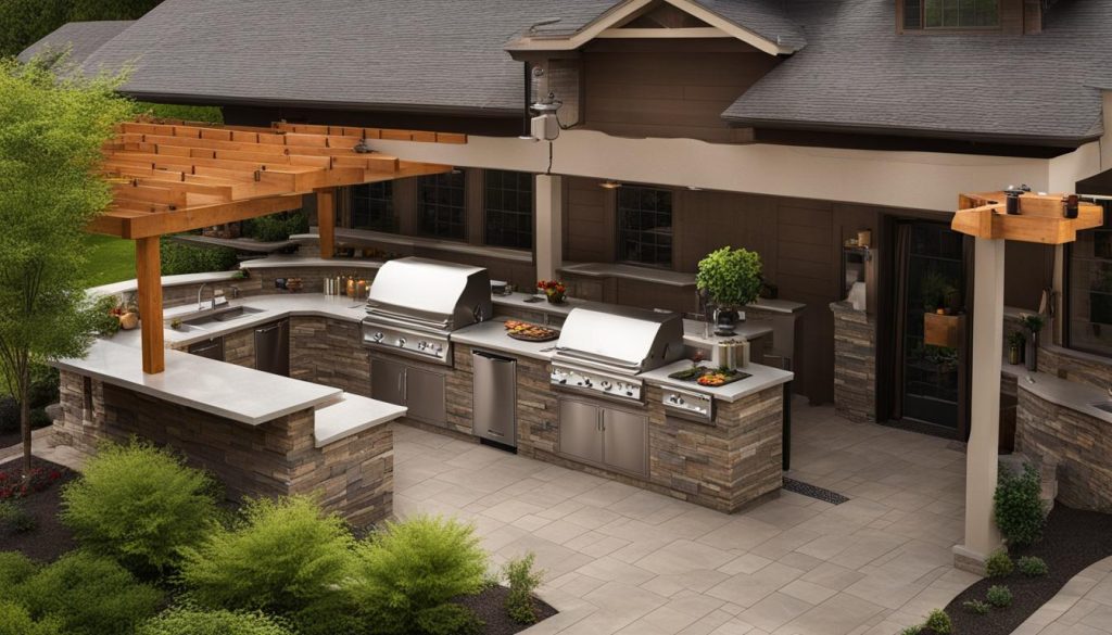 outdoor kitchen installation safety