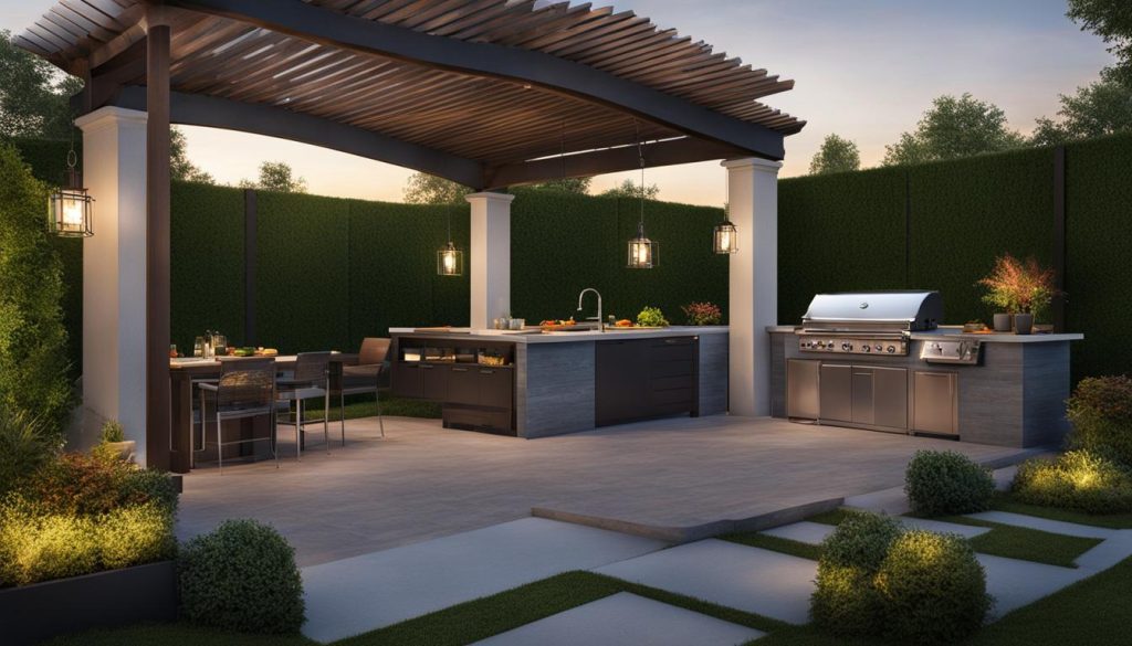 outdoor kitchen planning