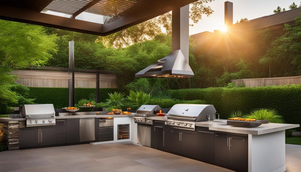 outdoor kitchen ventilation