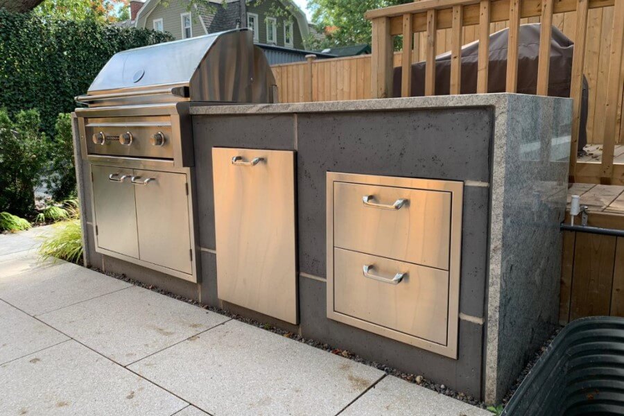 Outdoor kitchen design Ajax